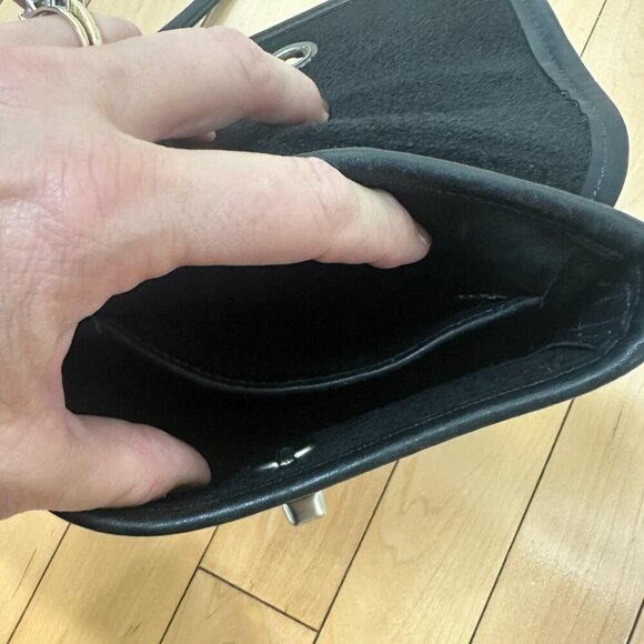 Authentic Vintage COACH Small Turnlock Crossbody Bag Purse - Picture 15 of 16